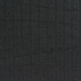 Viscose Stretch Rib Knit Fabric, 225 gsm, 150 cm — Black
