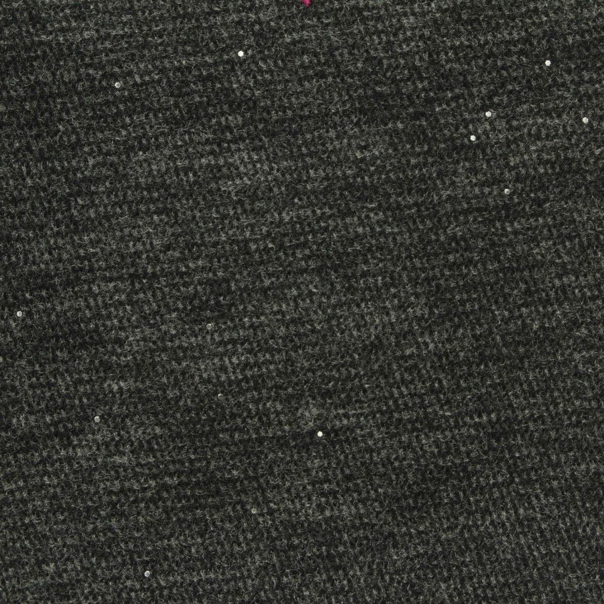 Dark Grey Marl Piqué Knit, Polyester, 460 gsm
