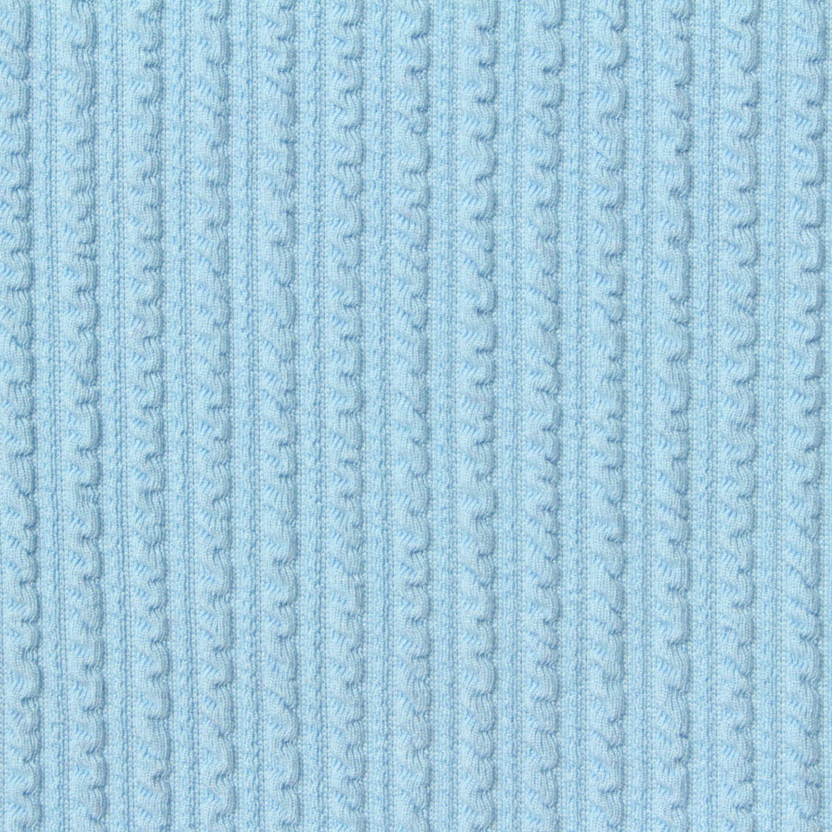 Rib Knit Fabric, 280 gsm, 165 cm — Blue
