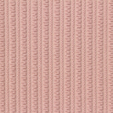 Rib Knit Fabric, 280 gsm, 165 cm — Pink