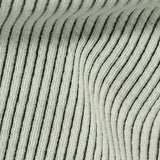 Black Vertical-Stripe Jacquard, Polyester — texture