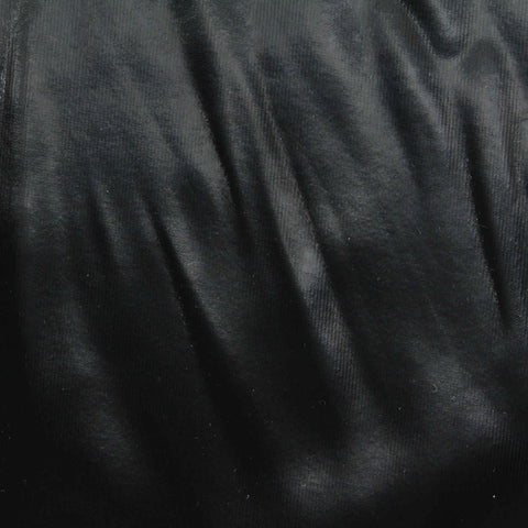 Polyester Stretch Knit Fabric, 200 gsm, 150 cm — Black