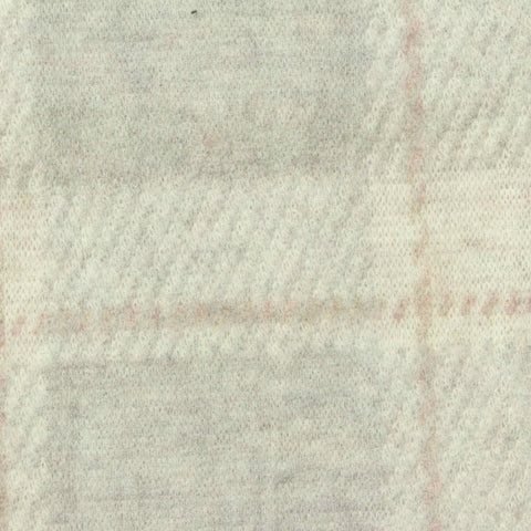 Red Check Jacquard, Poly-Viscose, 310 gsm