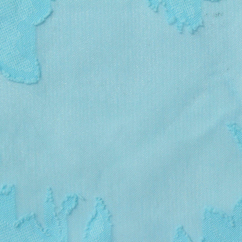 Light Blue Tone-on-Tone Chiffon, Polyester