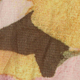 Brown Abstract Chiffon, Polyester — texture