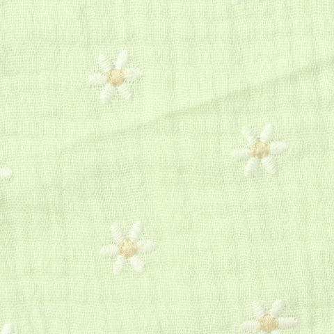 White Daisy Crepe, Cotton