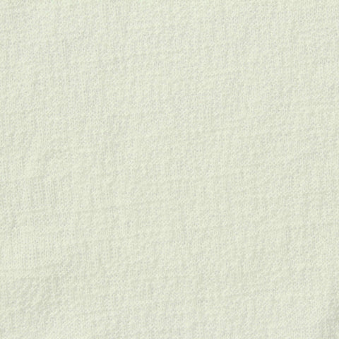 Jacquard Polyester Viscose Stretch Pointelle Knit Fabric, 220 gsm, 145 cm — White