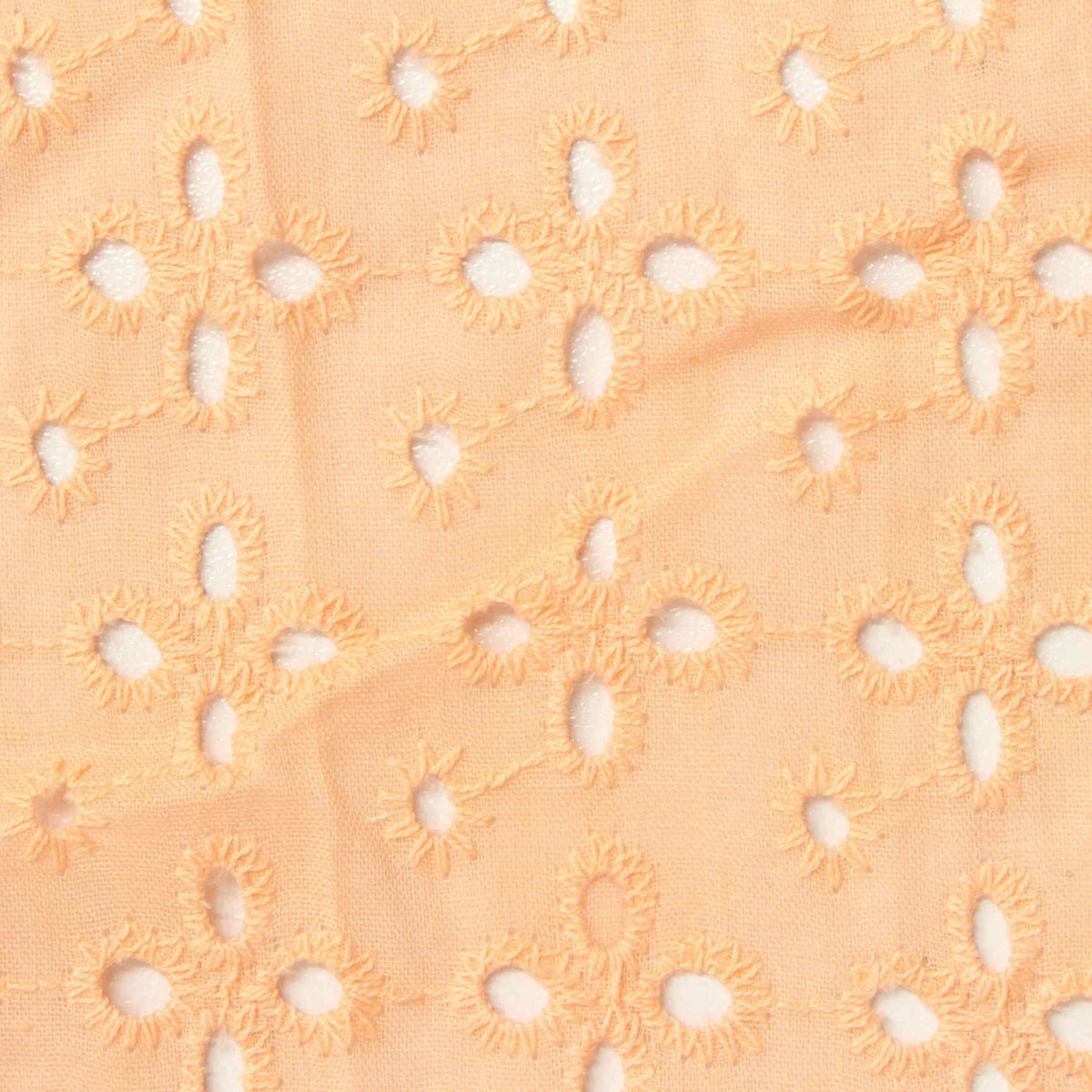 White Eyelet Woven, Cotton, 95 gsm