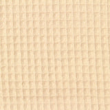 100% Cotton Waffle Knit Fabric, 180 gsm, 135 cm — Beige