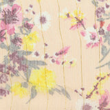 Pink Floral Chiffon, Polyester