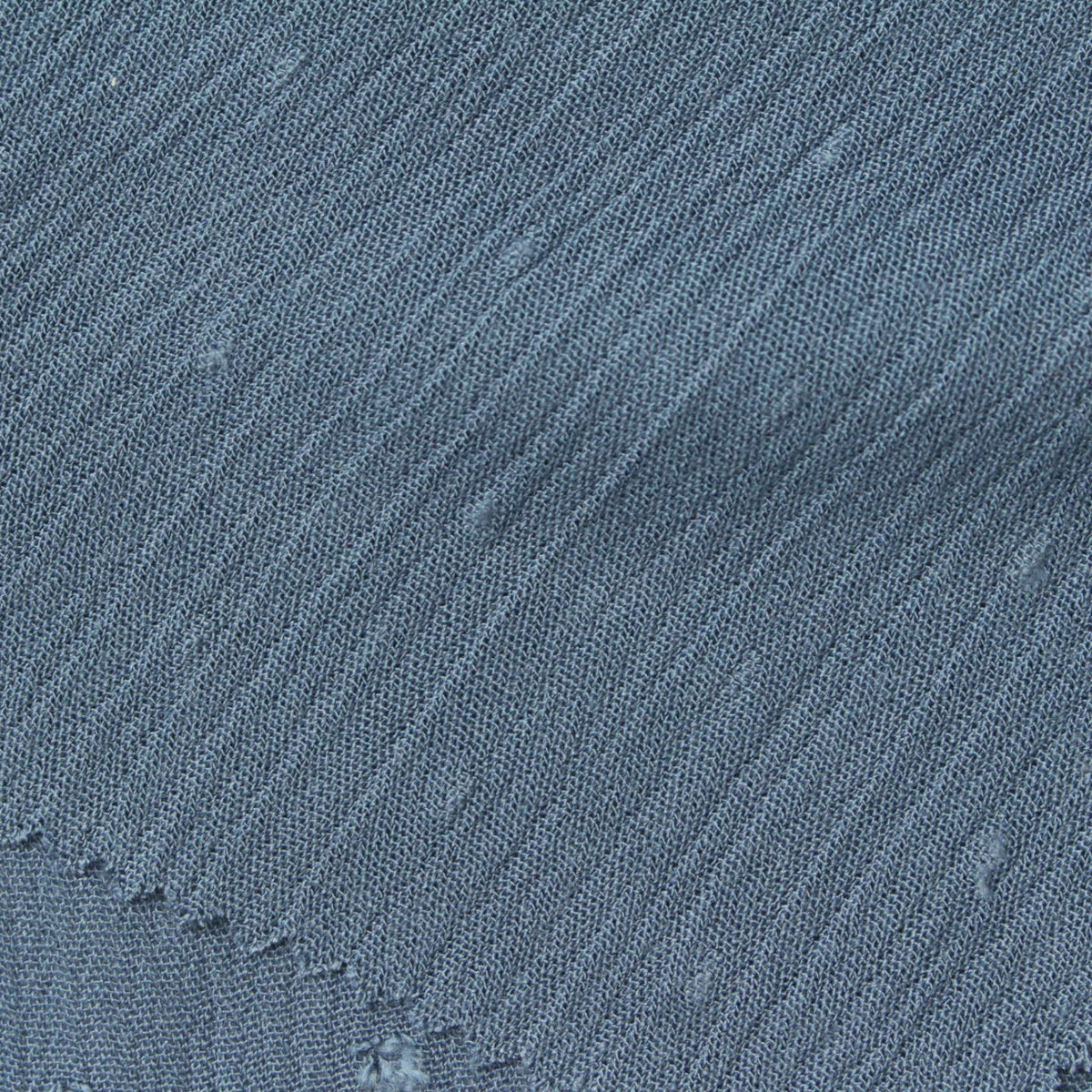Blue Tone-on-Tone Dot Crepe, Viscose