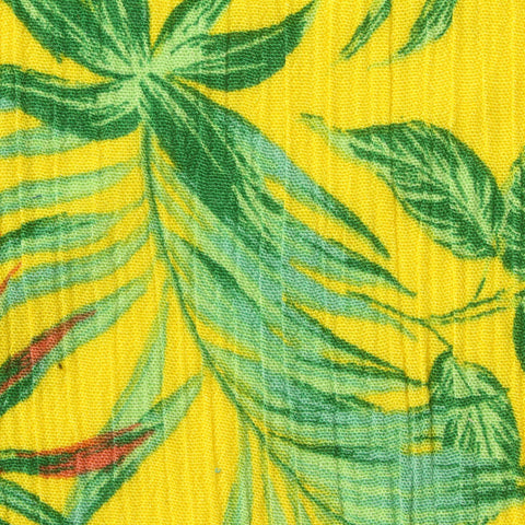 Green Leaves Crepe, Viscose