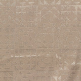 Beige Triangles Satin, Polyester
