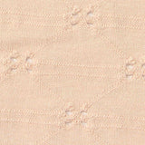 Beige Openwork-Dot Jacquard, Poly-Viscose — texture