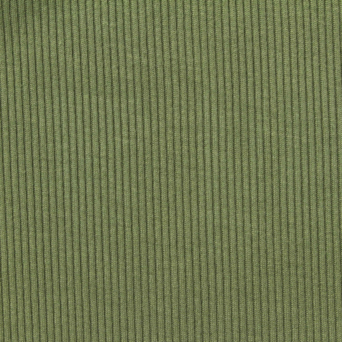 Viscose Stretch Rib Knit Fabric, 260 gsm, 150 cm — Green, ref EF-253608
