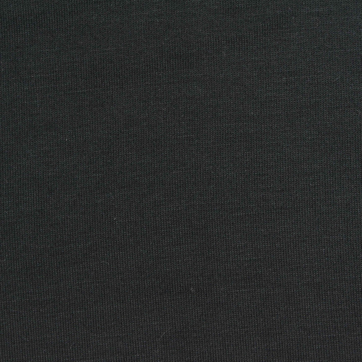 Viscose Stretch Rib Knit Fabric, 170 gsm, 180 cm — Black