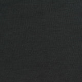 Viscose Stretch Rib Knit Fabric, 170 gsm, 180 cm — Black