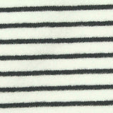 Dark Grey Horizontal-Stripe Velvet, Polyester — texture