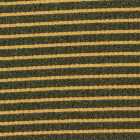 Olive Horizontal-Stripe Knit, Polyester