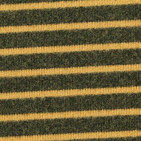 Olive Horizontal-Stripe Knit, Polyester
