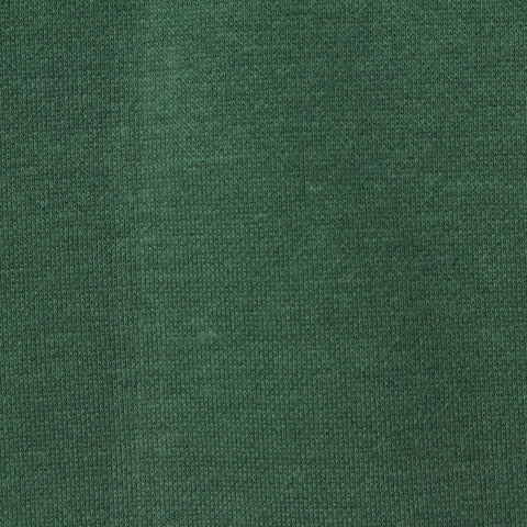 Polyester Cotton Fleece Fabric, 340 gsm, 185 cm — Green
