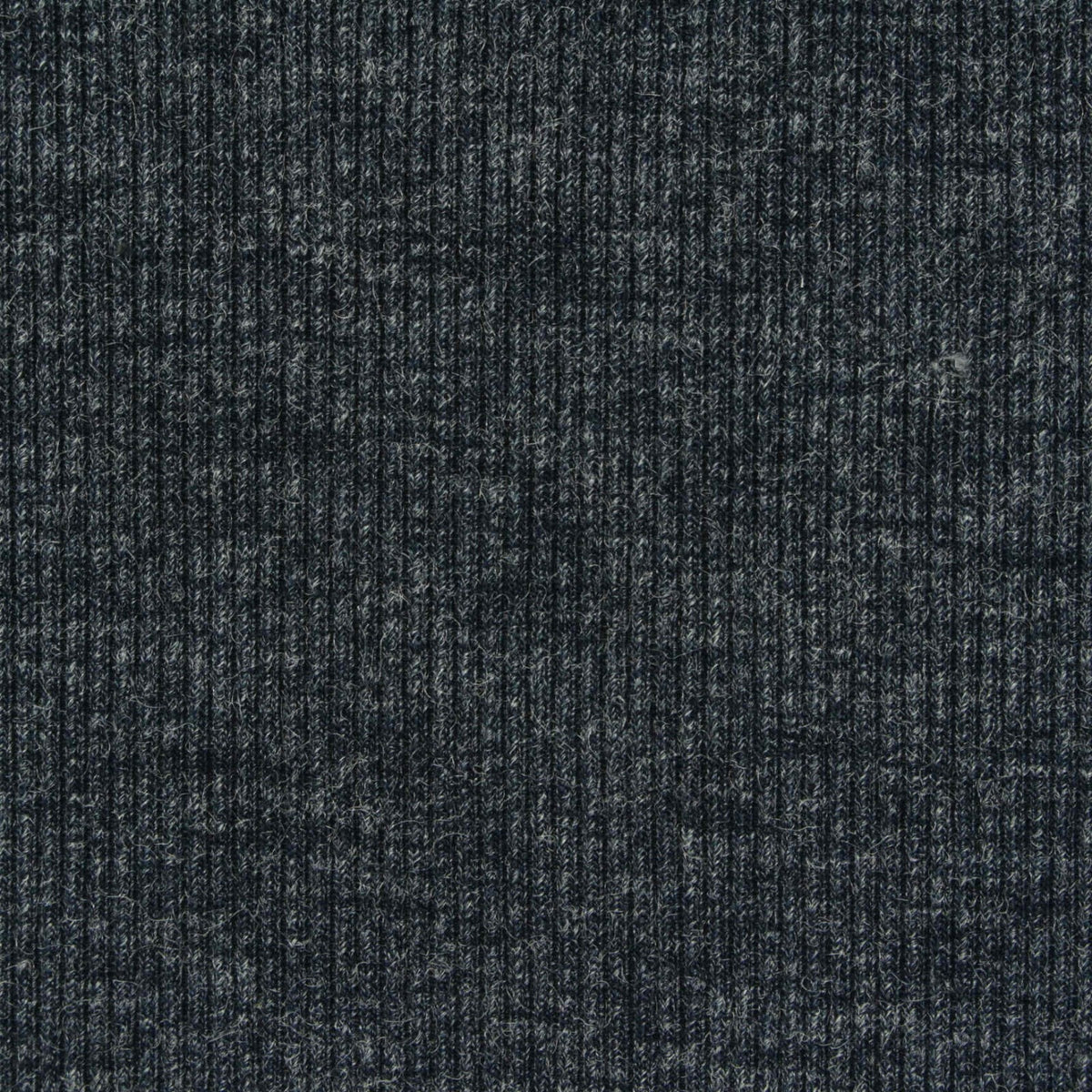 Polyester Viscose Stretch Rib Knit Fabric, 300 gsm, 120 cm — Grey