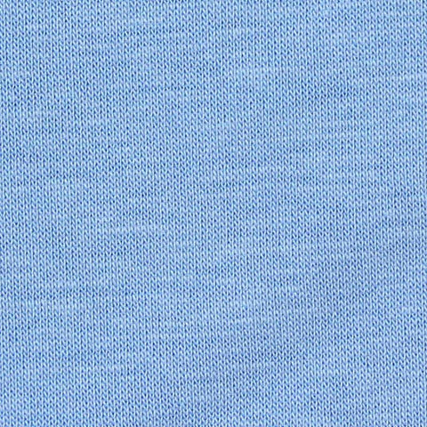 Polyester Cotton Stretch Velvet Fabric, 360 gsm, 180 cm — Blue