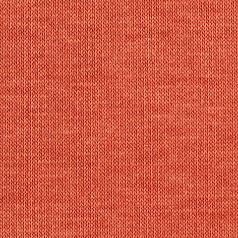 Orange Marl Knit, Poly-Cotton