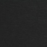 Polyester Cotton Stretch Knit Fabric, 386 gsm, 180 cm — Black