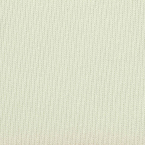 Cotton Polyester Stretch Knit Fabric, 380 gsm, 180 cm — White