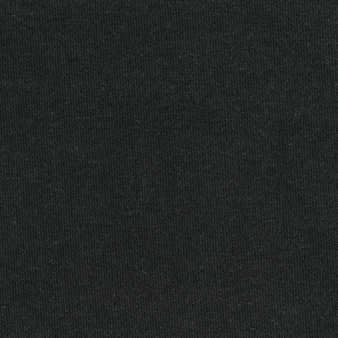 Viscose Acrylic Blend Stretch Velvet Fabric, 320 gsm, 180 cm — Black