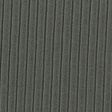 Polyester Stretch Rib Knit Fabric, 190 gsm, 165 cm — Grey — texture