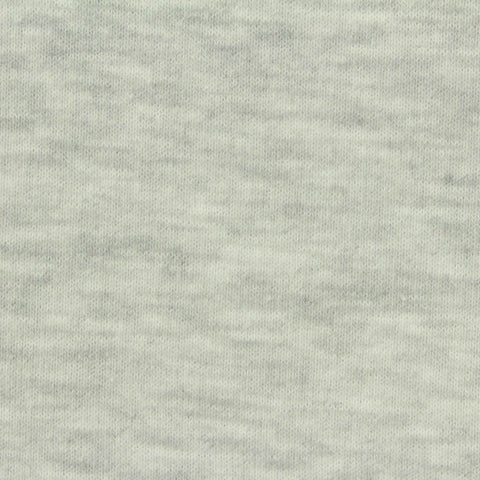 Light Grey Marl French Terry, Cotton-Poly, 250 gsm, 160 cm