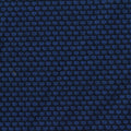 Dark Blue Squares Jacquard, Polyester