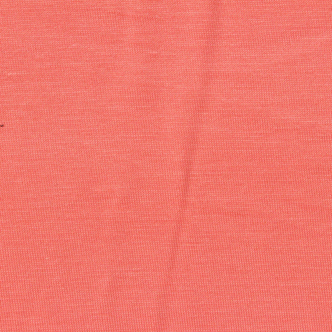 Coral Marl Jersey Knit, Tencel Lyocell-Poly