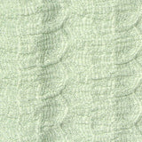 Green Honeycomb Lace, Polyester — texture