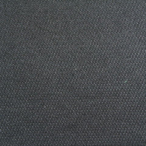 Dark Grey Heathered-Marl Birdseye Knit, Polyester, 215 gsm