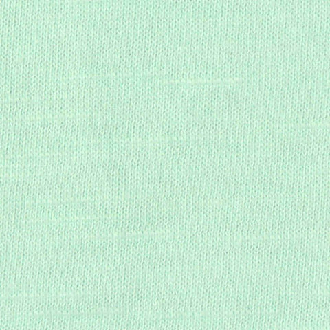 Slub Cotton Polyester Jersey Knit Fabric, 150 gsm — Green