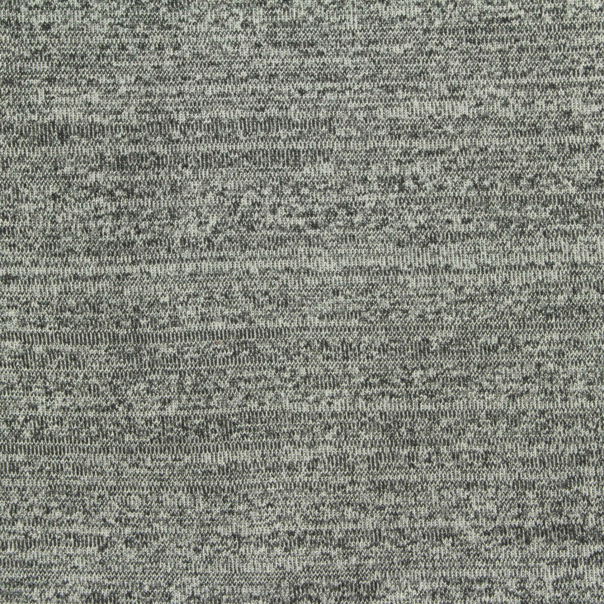 Dark Grey Heathered-Marl Jersey Knit, Polyester, 180 gsm