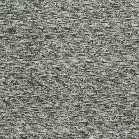 Dark Grey Heathered-Marl Jersey Knit, Polyester, 180 gsm