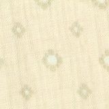 Cream Floral Jacquard, Cotton — texture