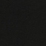 Cotton Polyester Rib Knit Fabric, 260 gsm — Black
