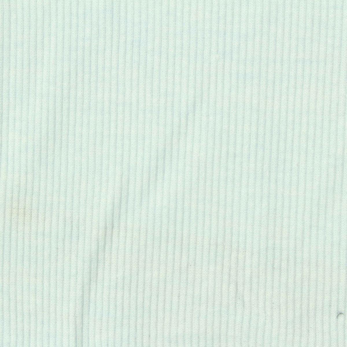 Cotton Polyester Stretch Rib Knit Fabric, 170 gsm — Blue