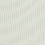Viscose Stretch Rib Knit Fabric, 220 gsm — White