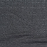Striped Polyester Stretch Knit Fabric, 180 gsm — Black