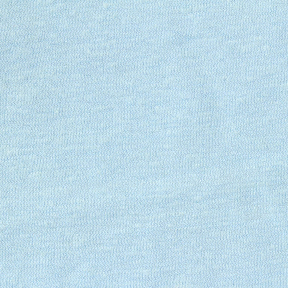Light Blue Heathered-Marl Jersey Knit, Linen-Poly