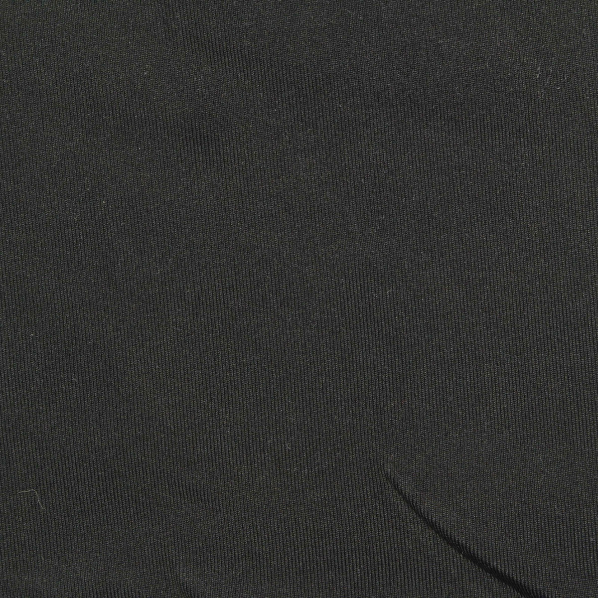 Polyester Stretch Sateen Fabric, 270 gsm — Black