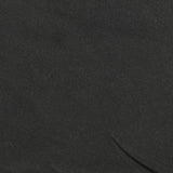 Polyester Stretch Sateen Fabric, 270 gsm — Black