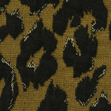 Black Leopard Jacquard