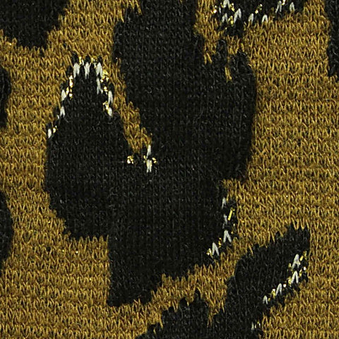 Black Leopard Jacquard, 320 gsm